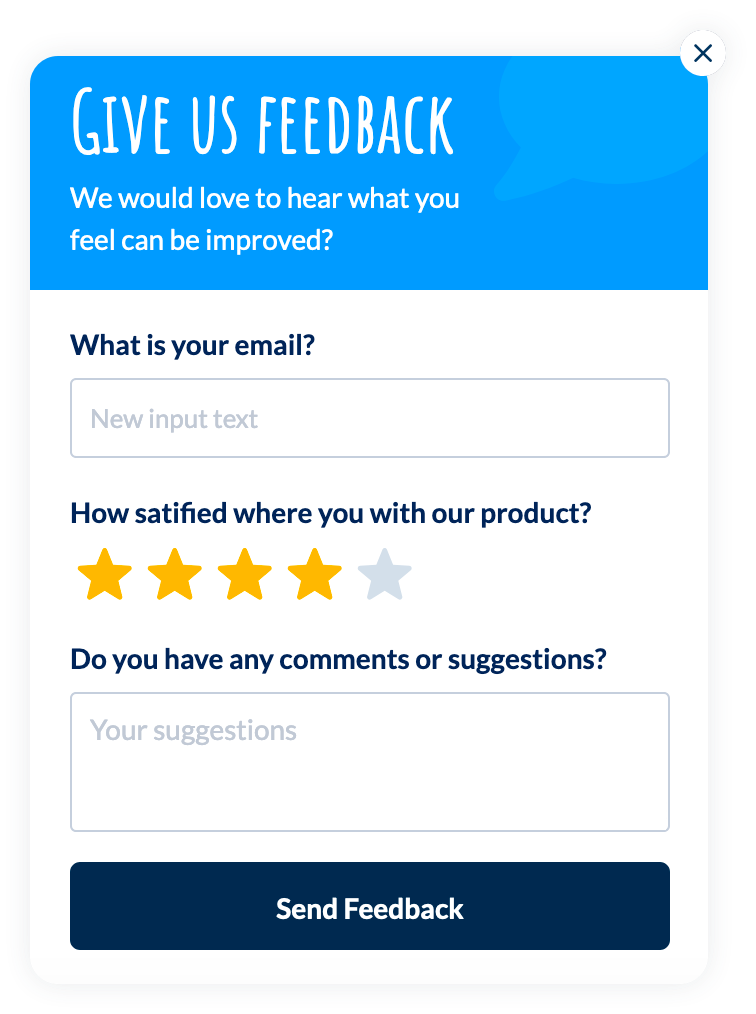 get feedback from your visitors